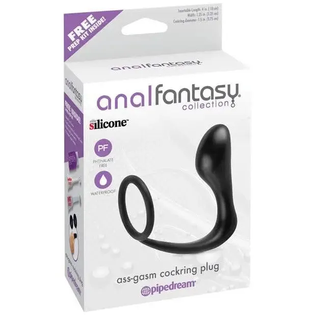 Male Sex Toys Anal Fantasy Anal Fantasy AssGasm Cock Ring Plug