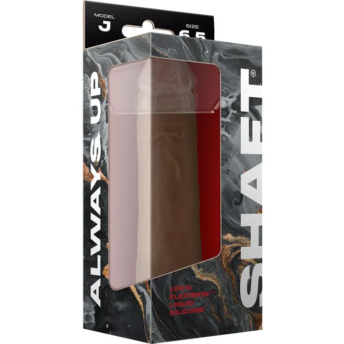 Dildos SHAFT Shaft Model J Liquid Silicone Dildo 65 Inch Oak