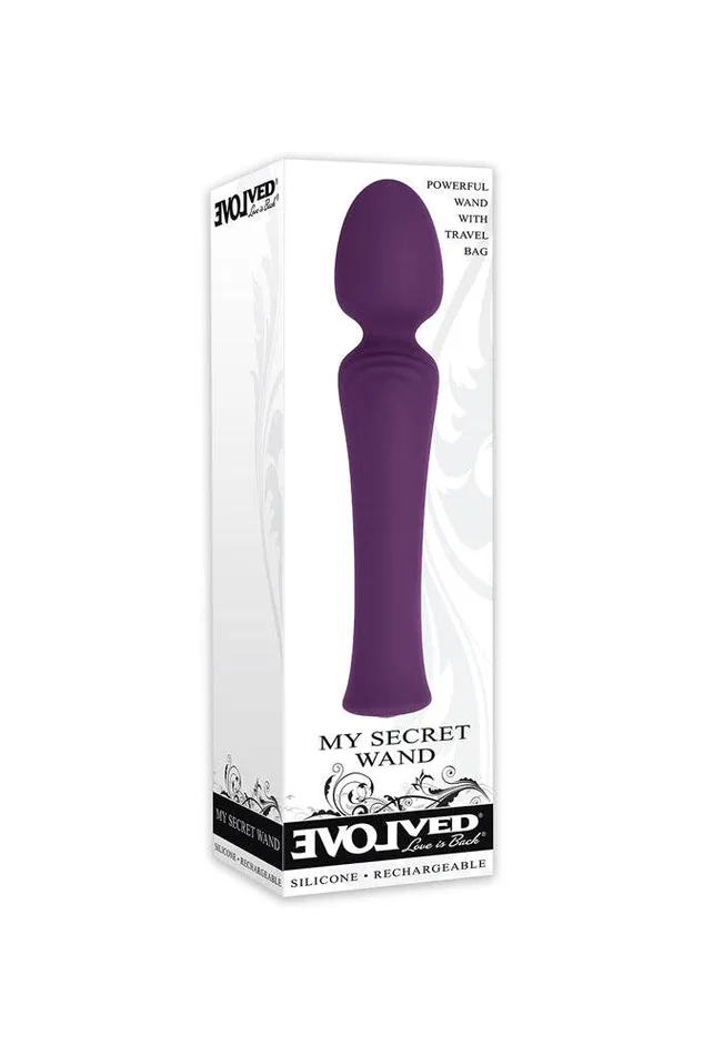 Evolved Vibrators Evolved My Secret Wand Purple