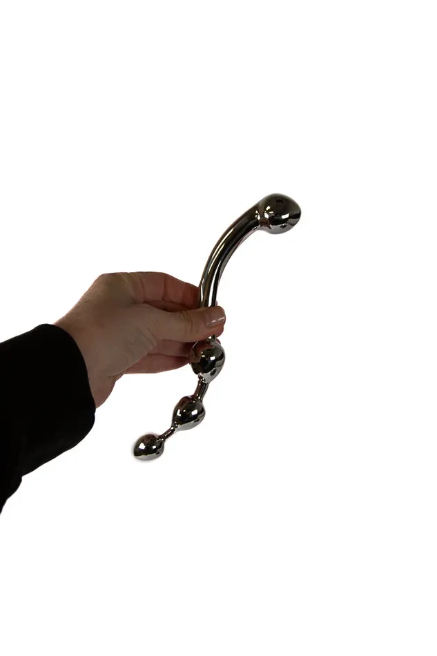 Njoy Njoy Fun Stainless Steel Double Ended Wand Dildos