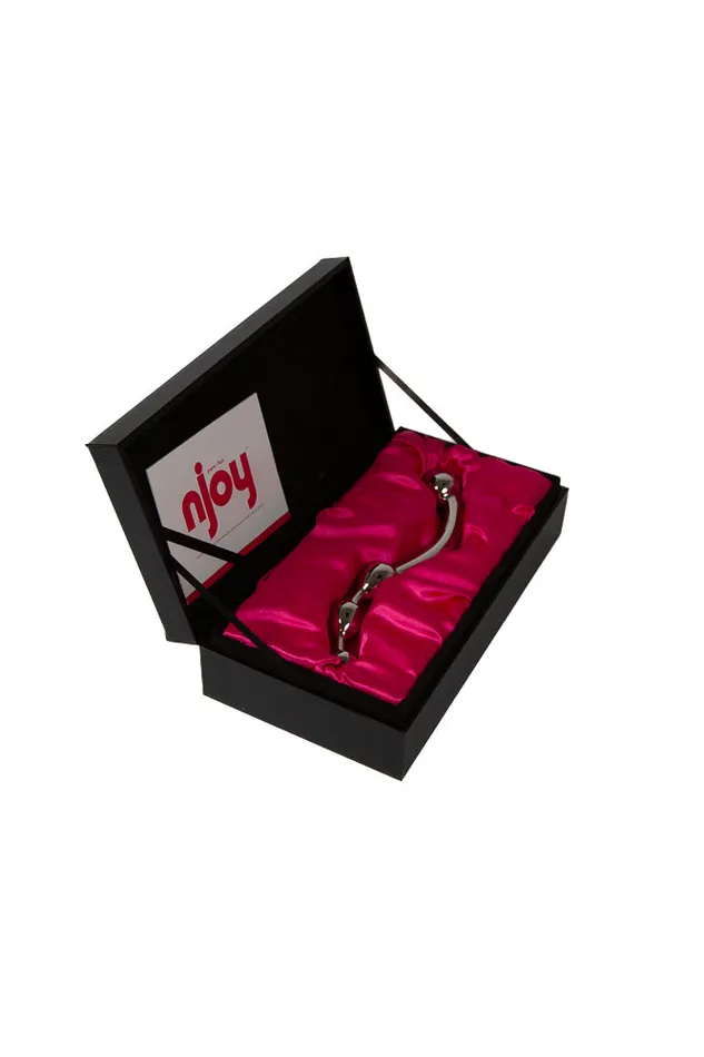 Njoy Njoy Fun Stainless Steel Double Ended Wand Dildos