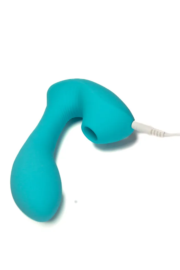 NS Novelties Vibrators NS Novelties INYA Sonnet Dual Suction Vibrator Teal