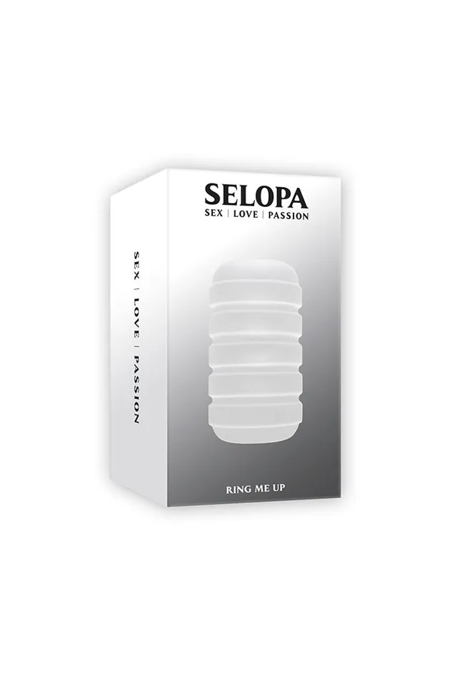 Selopa Male Sex Toys Selopa Ring Me Up Stroker Clear