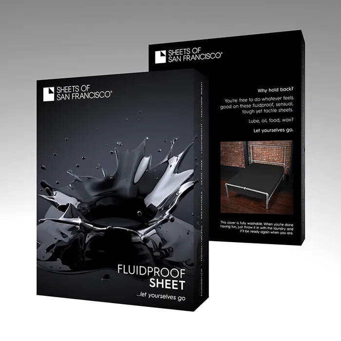 Sheets Of San Francisco Waterproof Sheets Queen AU 150 x 200 Black Sheets Of San Francisco Anal