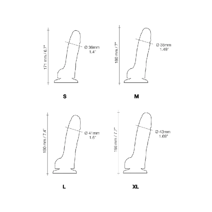 STRAP ON ME Female Sex Toys Strap On Me Soft Realistic Dildo Large Black