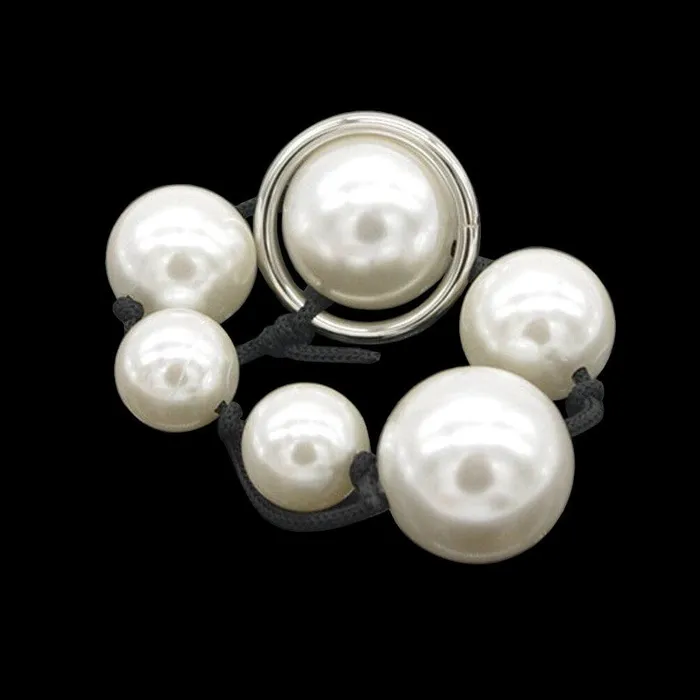 Glossy Pearl Beads Lovegasm Male Sex Toys