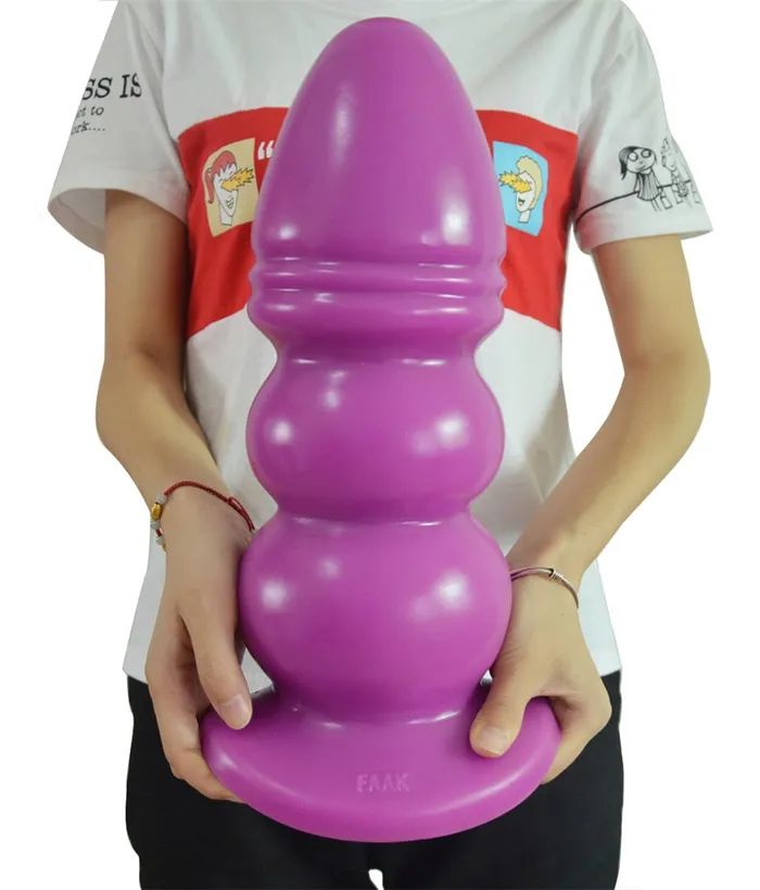 Male Sex Toys FREE SHIPPING FAAK Worlds Biggest Anal Plug Tower Shape Adult Butt Expansion Sex Shop Sign Exhibition Product Ass Stuffed Women Men Gay Toy LAZADASEXTOYS