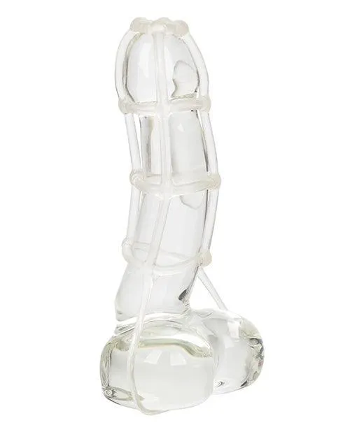 Male Sex Toys California Exotic Novelties Cock Cage Enhancer Clear